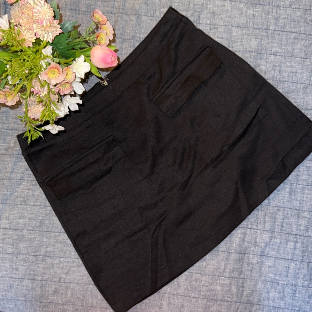 Military Style Mini Skirt